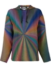 JEREMY SCOTT rainbow hoodie,DRYCLEANONLY