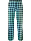 VICTORIA VICTORIA BECKHAM VICTORIA VICTORIA BECKHAM - GINGHAM CHECK TROUSERS ,TRVV019PMTNA11473161