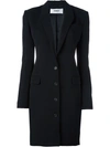 CHALAYAN CHALAYAN SIGNATURE FITTED LONG JACKET - BLACK,WJ613FJ10011571893