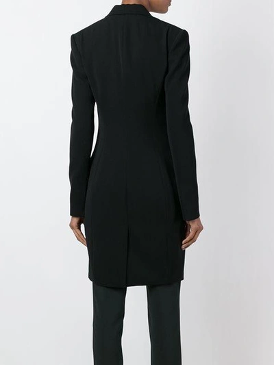 Shop Chalayan Signature Fitted Long Jacket - Black