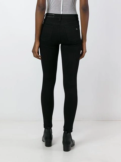 Shop Rag & Bone Stretch Super Skinny Jeans In Black