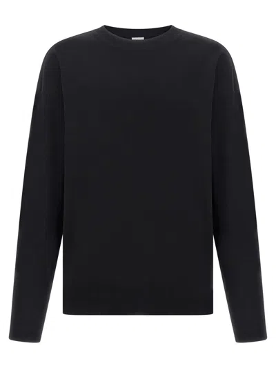 Dries Van Noten Men White Cotton Hegland Oversize T-shirt In Black
