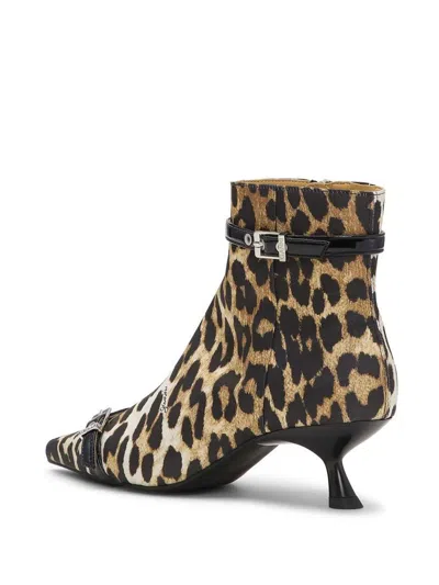 Shop Ganni Boots In Multicolor