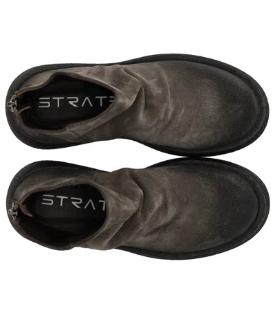 Shop Strategia Sandy Grey Ankle Boot
