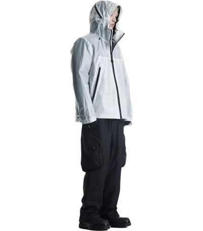 KRAKATAU KRAKATAU BICEP LINER WHITE HOODED JACKET 