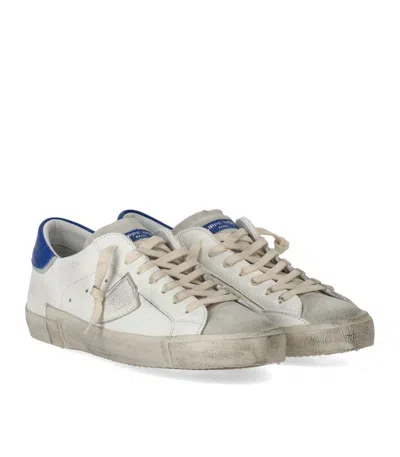Philippe Model Sneaker Man  - Itx Low Man - Electric Blue In Blue