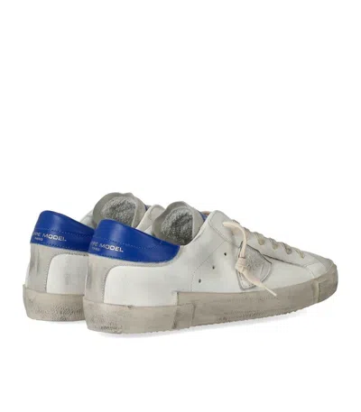 Philippe Model Sneaker Man  - Itx Low Man - Electric Blue In Blue