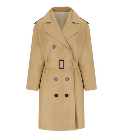 WEEKEND MAX MARA WEEKEND MAX MARA ELODIA BEIGE TRENCH 