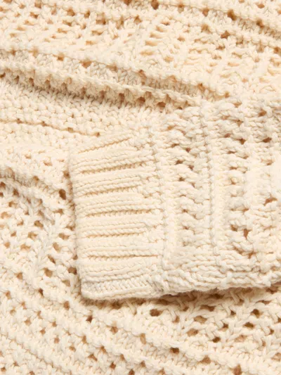 Faherty Whitecap Sweater In Cream