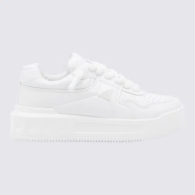Valentino Garavani Mens White One Stud Xl Chunky-sole Leather Low-top Trainers In White
