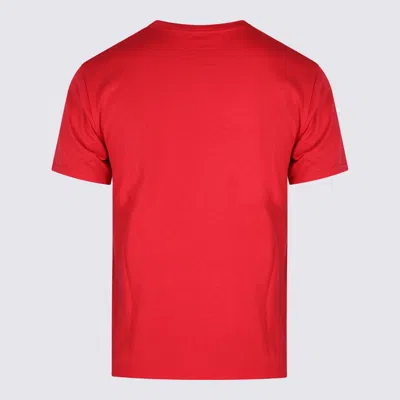 Shop Valentino Garavani T-shirts And Polos In Red