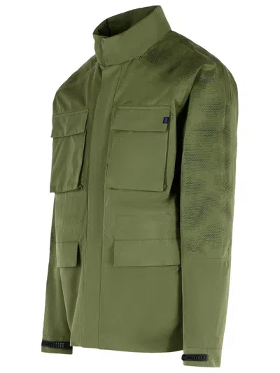 Alpha Industries Green Polyester Jacket In Green