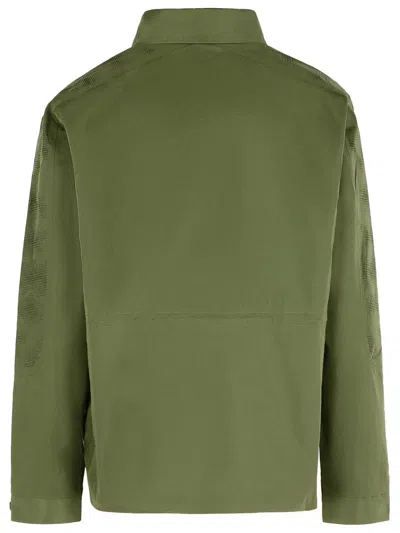 Alpha Industries Green Polyester Jacket In Green