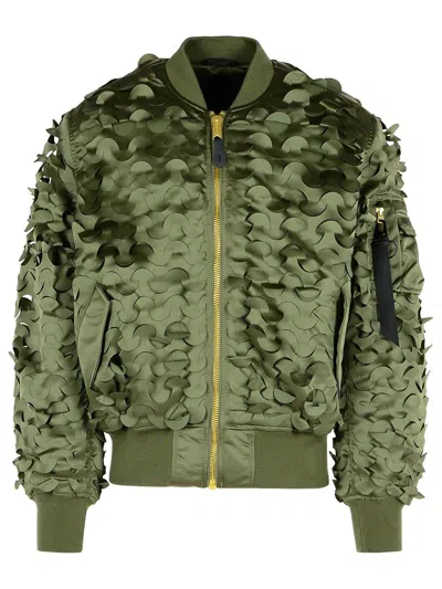 Alpha Industries Flight Jacket "ma-1 Ulcans" In Green