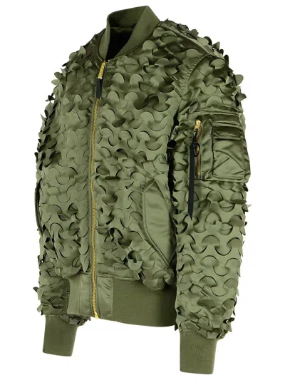 Alpha Industries Flight Jacket "ma-1 Ulcans" In Green