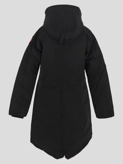 Canada Goose Rossclair Parka Jacket In Black