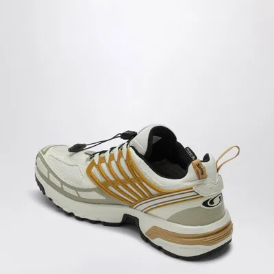 Shop Salomon Sneakers Acs Pro White/ochre/khaki In Multicolor