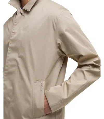 Shop Barbour Rokig Washed Stone Jacket In Beige