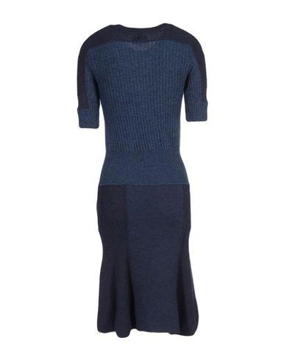 Shop Maiyet Short Dress In Dark Blue
