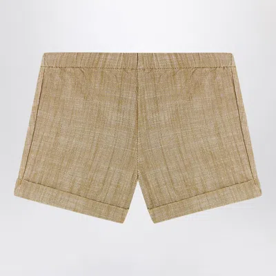 Bonpoint Shorts Ecady Brown In Cotton In Brown
