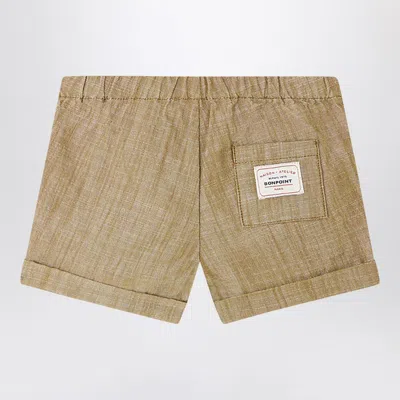 Bonpoint Shorts Ecady Brown In Cotton In Brown