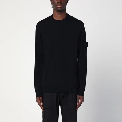 Stone Island Sweaters In Black