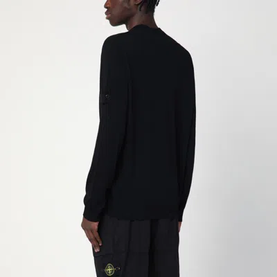Stone Island Sweaters In Black