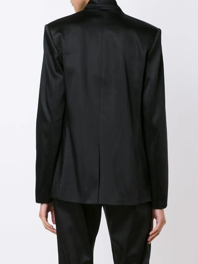Shop Alexander Wang T Open Front Jacket In Black