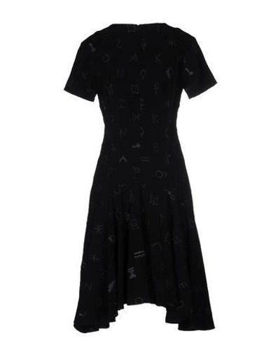 Shop Kenzo Short Dress In Black