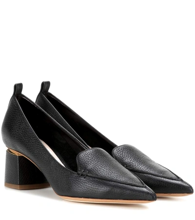 Shop Nicholas Kirkwood Leather Pumps In Llack