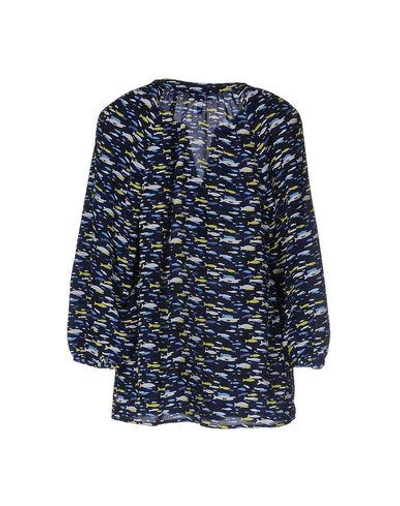 Shop Joie Blouse In Dark Blue