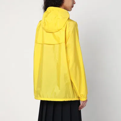 Prada Yellow Raincoat In Lightweight Re-nylon In Multi