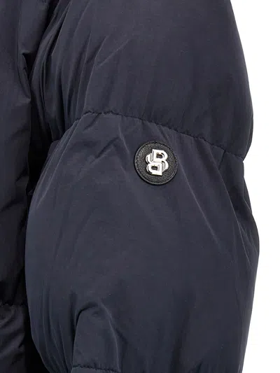 Hugo Boss Boss Jacket With Zip In Blue