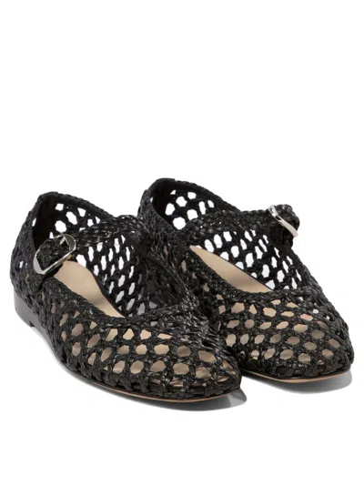 Shop Le Monde Beryl Flat Shoes In Black