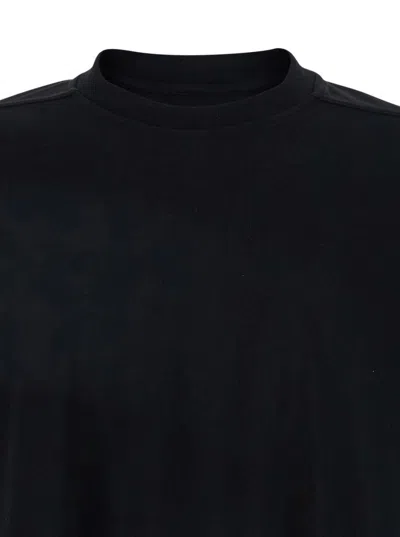 Rick Owens Oversized Crewneck T-shirt In Black