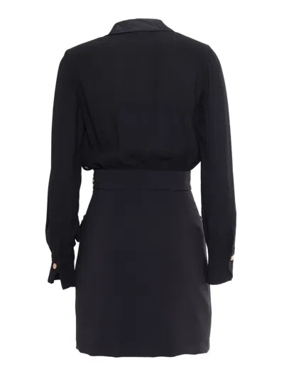 Elisabetta Franchi Dress In Black