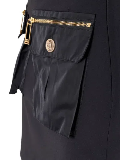 Elisabetta Franchi Dress In Black