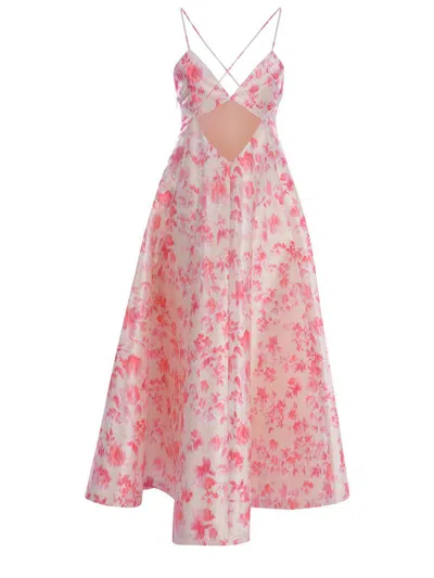 Philosophy Di Lorenzo Serafini Dress  Woman Color Multicolor In Beige