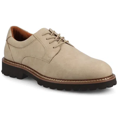 Vance Co. Vance Templeton Lug Sole Oxford Dress Shoe In Grey