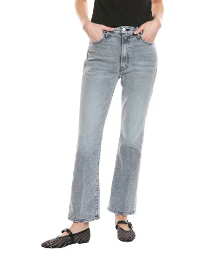 Mother The Hustler Ankle Drawing A Blank Crop Jean In Grey