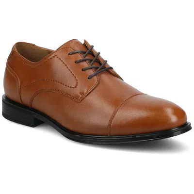 Vance Co. Vance Alec Medium And Wide Width Cap-toe Oxford Dress Shoe In Multi