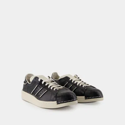 Y-3 Adidas Superstar Sneakers In Black