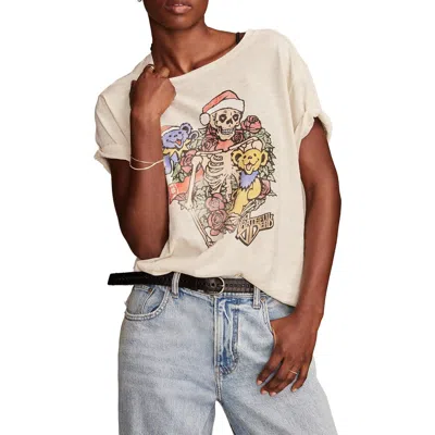 Lucky Brand Grateful Dead Womens Graphic Cotton Graphic T-shirt In Multi