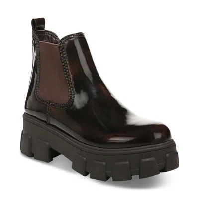 Circus By Sam Edelman Darielle Womens Platform Ankle Boots In Brown