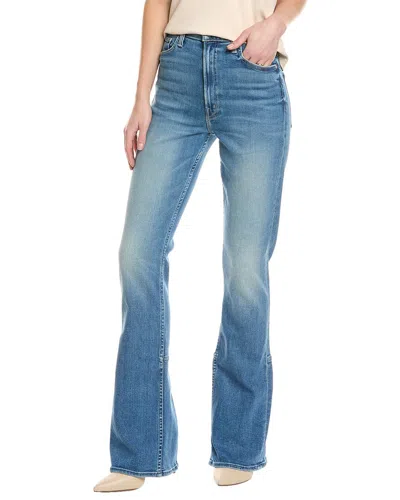 Mother The Insider Crop Step Fray Jeans Not Rough Enough In Blue