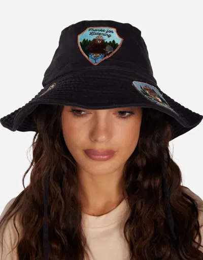 Lauren Moshi Adina Smokey Bear In Black