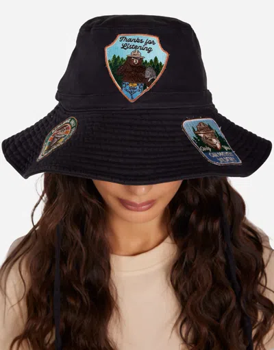 Lauren Moshi Adina Smokey Bear In Black