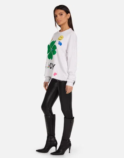 Lauren Moshi Lee X Lucky Clover In White