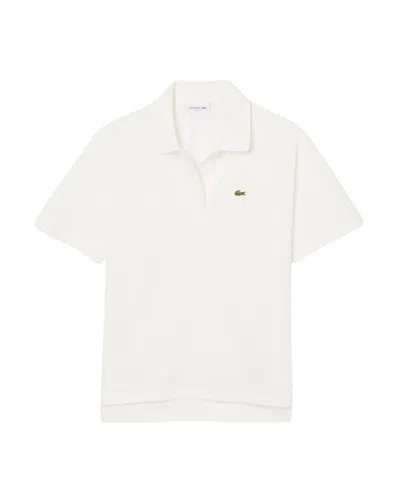 Shop Lacoste Polo In White