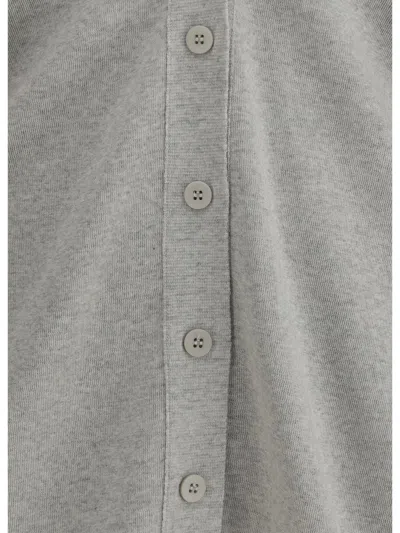 Sa Su Phi Double Side V Cardigan In Grey